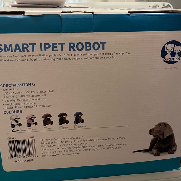 Dogness Smart iPet White Robot (excellent condition) - Picture 9 of 16